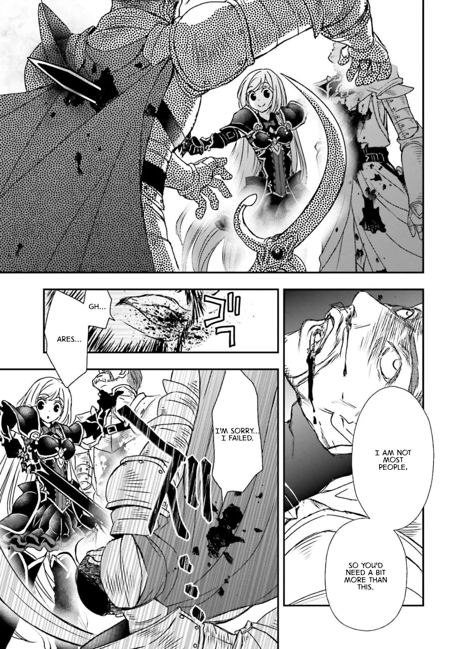 Shinigami ni Sodaterareta Shoujo wa Shikkoku no Tsurugi wo Mune ni Idaku Chapter 53 9